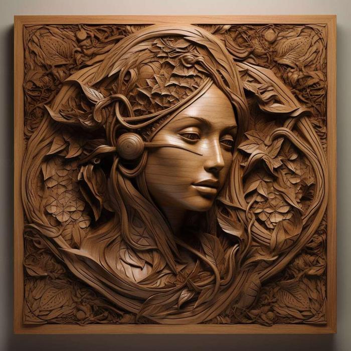 نموذج ثلاثي الأبعاد لآلة CNC 3D Art 